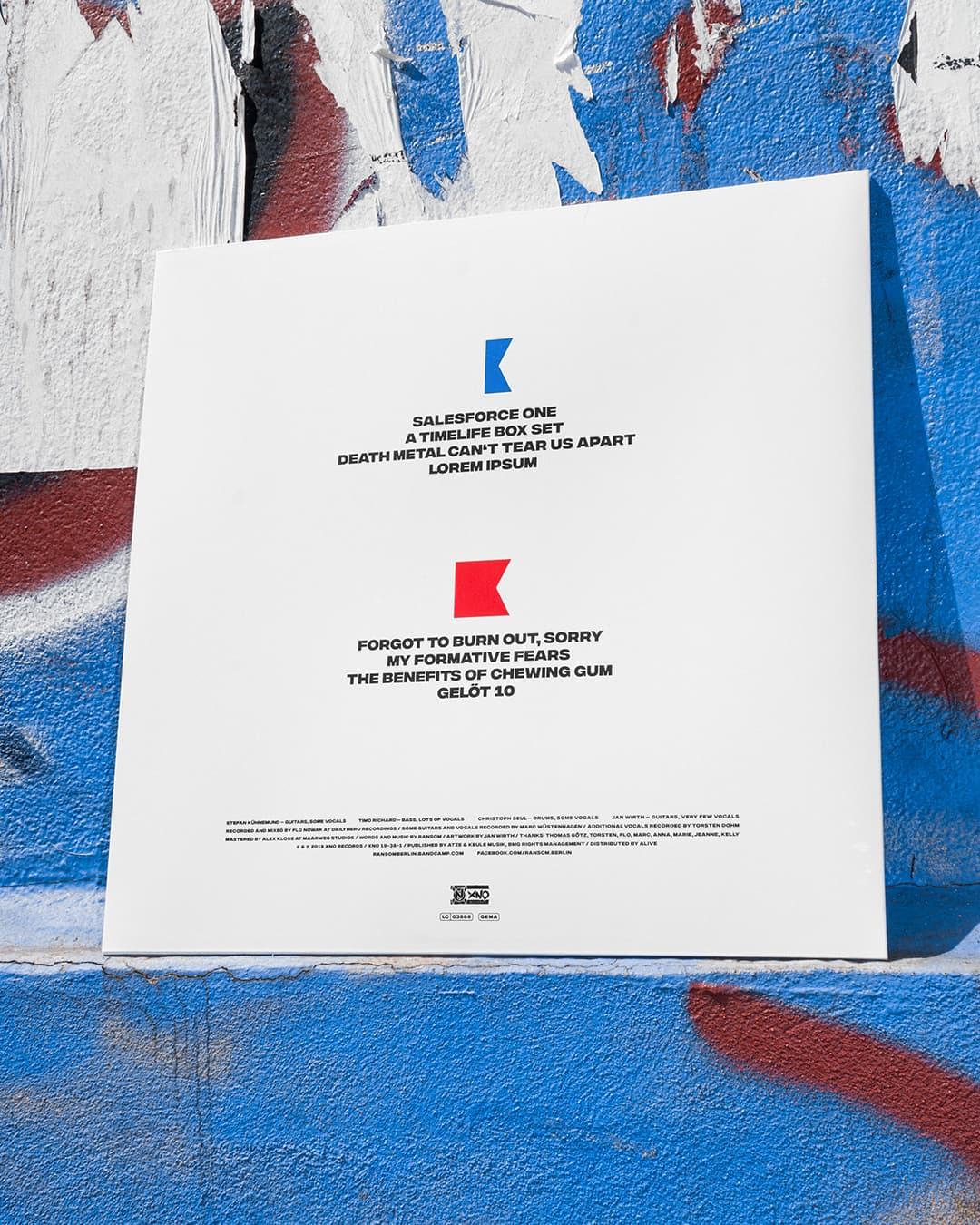 Ransom – Caught between the Devil and the Deep Blue Sea, Artwork